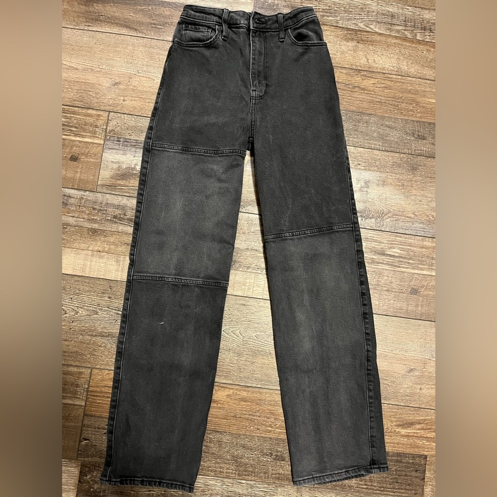 Black Hollister dad jean